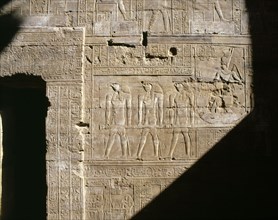 A relief at Edfu