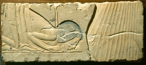 A fragment of a relief