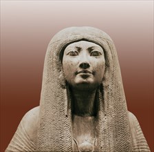 Statue of Merit, wife of Maya a minister of Tutankhamun and Horemheb