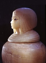 Canopic jar from the unfinished tomb KV 55