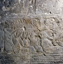 Detail of relief from the tomb of Meryre