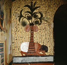 The private tomb of the royal tomb builder, Pashedu