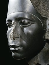 A statue of unknown provenance thought to depict Amenemhat III