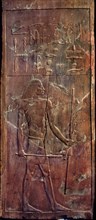One of six panels from the mastaba of Hesire, a high official of King Zoser