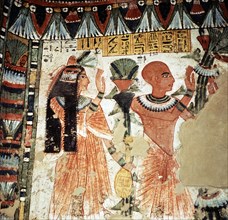 Wall painting from the tomb 278 of Amenemhab