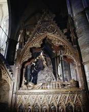 Canopy and monument to Aymer de Valence, Earl of Pembroke, cousin to Edward I