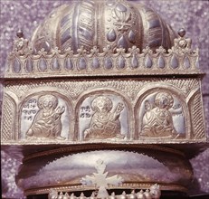 Votive crown from the treasury of the Cathedral of Our Lady of Sion at Axum