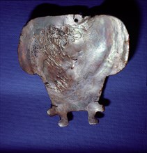Abalone shell ladle or brooch