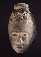 Among some southern Akan groups it was customary to honour the memory of members of the royal lineage by erecting clusters of fired clay heads representing the dead man and his retainers