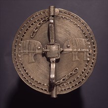 A pendant with an elephant design