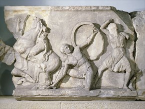 Frieze from the mausoleum of Halicarnassus