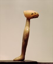 Cycladic figurine of the Louros type of the Grotta Pelos culture