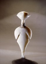 Cycladic figurine   star gazer, it belongs to the Louros type of the Grotta Pelos culture