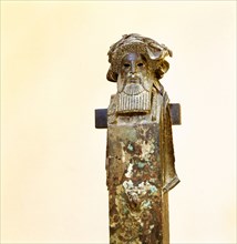 Hermaic stela found in a sunken Roman ship at Mahdia in Tunisia
