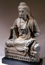 Statue of Maitreya, the Buddha of the Future, depicted as the Reassuring Maitreya