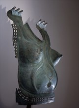 Body mask in the form of a female torso