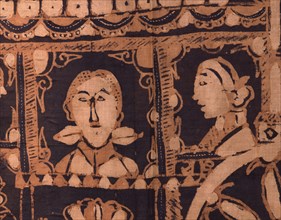 A batik cloth panel made for the Dutch market