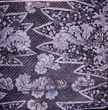 A detail of a batik sarong made for the Dutch market