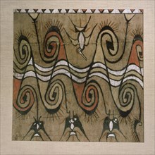 Until early in the 20th century, painted bark cloths, known as maro, were worn by married women in the Lake Sentani area