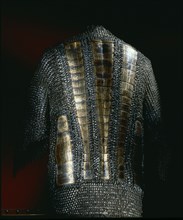 Mail and plate armour with decorated plates