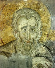 Mosaic depicting a saint