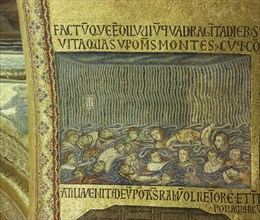 One of a number of mosaics in the Basilica of San Marco, Venice depicting scenes from the Old Testament