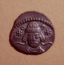 Coin of a Parthian monarch, probably Vonones II, king of Media (AD 51 2) and father of Vologases I