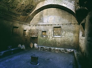 Domus Clementis, a private house, excavated beneath the lower church of St