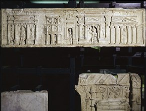 A relief from the tomb of the Haterii family