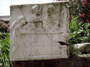 Relief depicting bakers at work