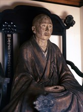 Portrait of Muso Kokushi, founder of the Zuisen temple in 1327