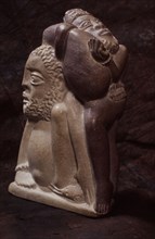 A soapstone carving