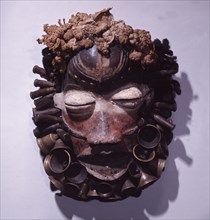 A mask which may represent a forest spirit