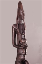 A Gwandusu figure kept in the shrine of the womens Gwan society which promoted fertility and cured problems associated with pregnancy