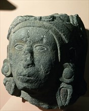 Catalogued at the Field Museum as Xochipilli, god of flowers, song and dancing, but believed by some scholars to be the goddess of fertility Tlazolteotl