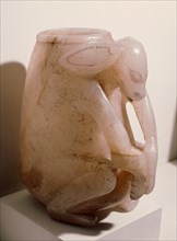 Vessel in the form of a hare