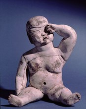 Figure of a crying baby
