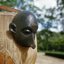 A Makonde mask used in dances accompanying male circumcision rites
