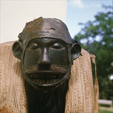 A Makonde mask used in dances accompanying male circumcision rites