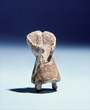 Figurine of a man wearing walrus hide armour