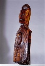 Ivory figurine in Old Bering Sea style
