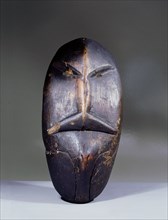 Masks such as these were worn during ceremonies relating to the whale hunt