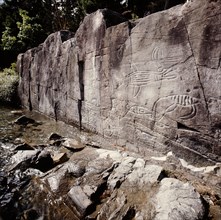 The meanings of the numerous coast petroglyphs are often unclear