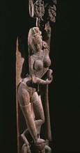 Rare iconographic depiction of a Devi, celestial female