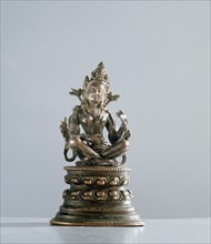 Sarasvati, a female divinity of bodhisattva rank