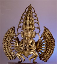 Visvarupa, the embodiment of Universe, a manifestation of the Hindu god Vishnu