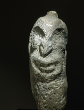 Janus headed stone mauri, resting place of the life force of Puketapu pa