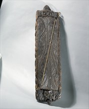 A wakahuia, treasure box, used to hold ornaments that had been worn on the head of a chief and were therefore tapu