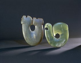 Hei matau jade fishhook pendants were a symbolic reminder of the fishhook of Maui with which he caught Te Ika a Maui, the North Island of New Zealand