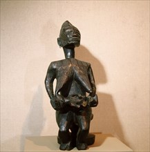 Maternity figure owned by an Afo village, representing a matrilineal ancestor